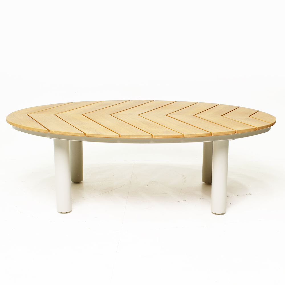 Mesa Centro Allu|Poliwood Sollar - L:110 X P:69 X A:35 CM