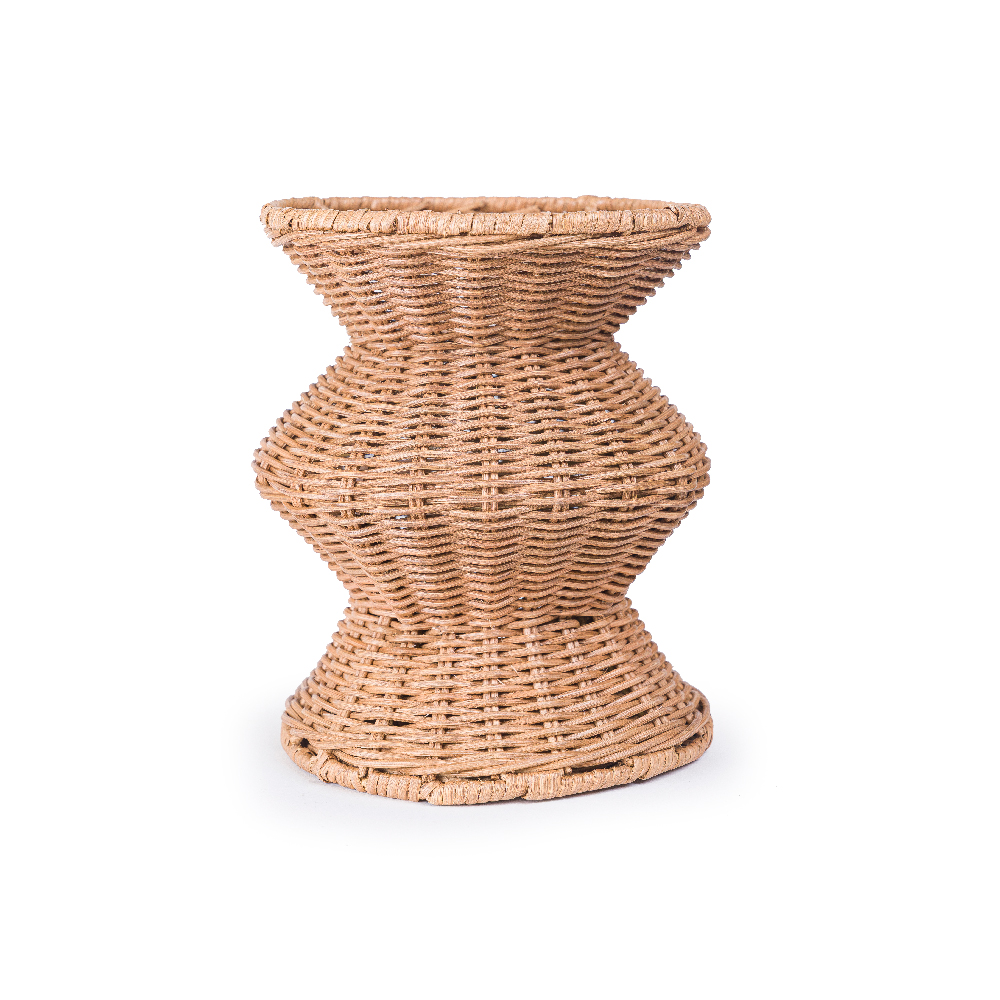 Vaso Rattan Paola Ribeiro 4 - Ø:12,5 X A:12,5 CM